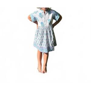 NEW VICTORIA DUNN girl's little callie dress in capri